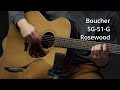 mahogany rosewood and bubinga hear them strummed boucher sg 41 g sg 51 g sg 21 g