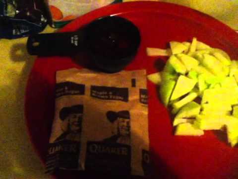 Cooking With Pink #2 Fruit and Maple Oatmeal Cooking With Pink #2 Fruit and Maple Oatmeal