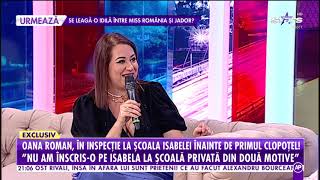 Oana Roman, în inspecţie la școala Isabelei: Mai bine o mai lăsam un an la grădiniță