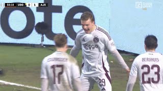 Christian Rasmussen Goal | Union St. Gilloise vs Ajax AFC (0-2), Goals Results \u0026 Extended Highlights