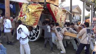 平成２３年 西条祭り 伊曽乃神社例大祭 お宮入り２