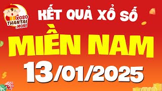 Xổ số Miền Nam hôm nay ngày 13 tháng 1 | XSMN - SXMN - KQXSMN - KQXS miền Nam thứ 2