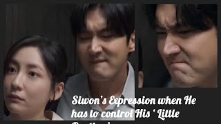 HILARIOUS!!!  Siwon's Expression when He has to control his 'Little Brother' in the elevator