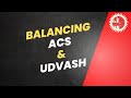 Balancing ACS & UDVASH during admission.