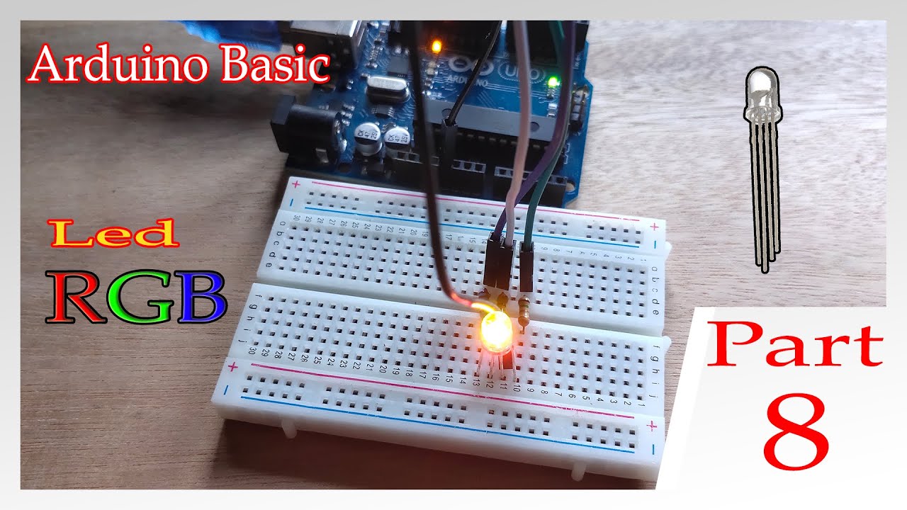 Cara Program Led Rgb Dengan Arduino | Tutorial Arduino - YouTube