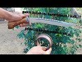 proses full!!membuat golok paling indah /make the most beautiful machete made from used bearings