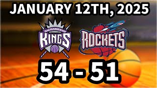 FYBA Kings vs Rockets (JANUARY 12TH, 2025)