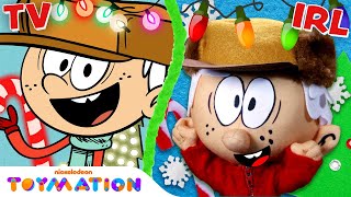 Merry Christmas w/ the Loud House Puppets! | 11 Louds a Leapin' | Toymation
