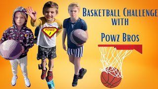 Basketball Challenge And Much More With POWZ BROS | Powz Brothers | Games