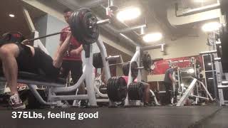 405Lbs Bench Press Comeback