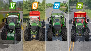 Fendt 930 Beauty | Fs17 vs Fs19 vs Fs22 vs Fs25