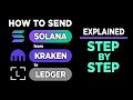 How to send SOLANA from KRAKEN to LEDGER beginner friendly