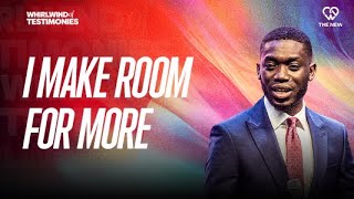 I Make Room For More (Whirlwind of Testimonies Prayer with PS) | 17th April 2024