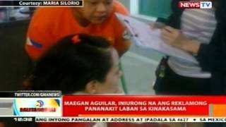 BT: Maegan Aguilar, iniurong na ang reklamong pananakit laban sa kinakasama