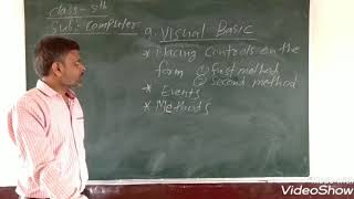 Class-8th,Computer,Chapter-9, Visual Basic(Part-4)