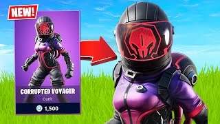 New Corrupted Voyager Skin! (Fortnite Battle Royale)