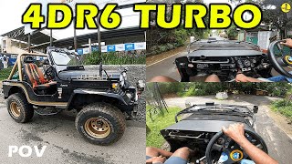 4DR6 TURBO POV TEST DRIVE 😍