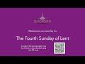 The Fourth Sunday of Lent