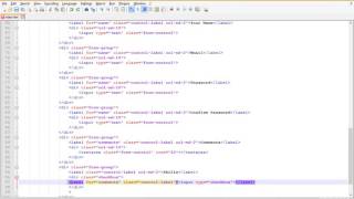 Bootstrap Complete Course # 30/65 Horizontal Form