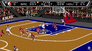 NBA Action 94 - Gameplay Sega Genesis / Mega Drive