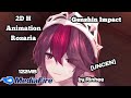 2D Animation Rosaria || Genshin Impact || Uncen || By.Rinhee || Level Devil