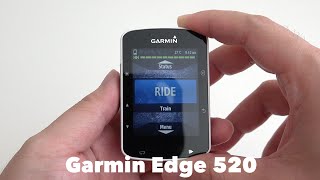 Garmin Edge 520 Bike Computer Unboxing and Setup