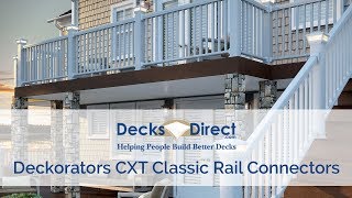 Deckorators CXT Classic Rail Connectors