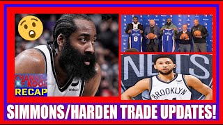 James Harden Ben Simmons Philadelphia 76ers Brooklyn Nets trade (update)