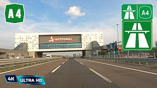 A4 | VENEZIA - MILANO  Autostrada | Italian Highways Overly Crowded Traffic