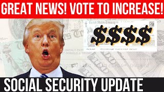 NOW! SENATE VOTING TO INCREASE SOCIAL SECURITY BENEFITS! SSA SSI SSDI Payments | Social Security Upd