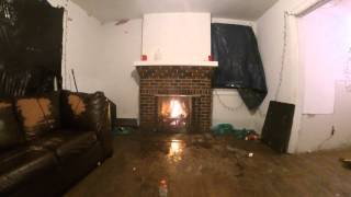 Fireplace Explosion