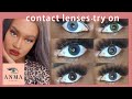 Anmabeauty | Try On Haul With And Breonia Lafaye| Provide different kinds of contact lenses