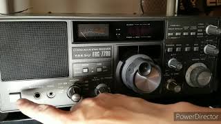 懐かしのラジオYAESU FRG7700にApexRadio303WA-2接続してみたら