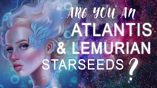 👽ARE YOU AN Atlantis \u0026 A Lemurian Starseed Alien?🌟   Golden Healer StarSeed 🌟👽👽👽