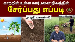 Episode 40 - காற்றில் உள்ள கார்பனை நிலத்தில் சேர்ப்பது எப்படி - ONBA - 03|Annapurna agri space-TAmil