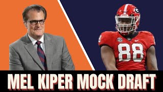 Mel Kiper On His Mock: Chicago Bears Trade Down And Draft Jalen Carter
