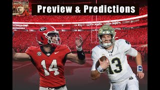 Georgia vs. Notre Dame: Preview \u0026 Predictions