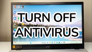 How To Turn Off Antivirus On Windows 11 or 10 PC (Windows Defender)