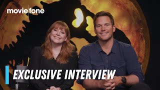'Jurassic World Dominion' Exclusive Interviews | Moviefone TV