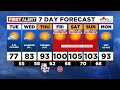 First Alert Tuesday morning FOX 12 weather forecast (7/2)