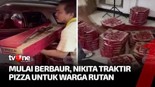 Borong Pizza, Nikita Mirzani Traktir Ratusan Warga Rutan | Kabar Pagi tvOne