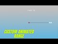 Custom Animated Range Slider using HTML CSS & JavaScript | part 18