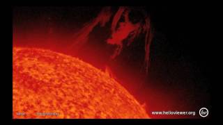 September Goes Out with a Great Solar Prominence - September 30, 2010