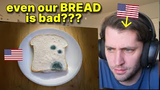 American reacts to American food that's Illegal in other countries