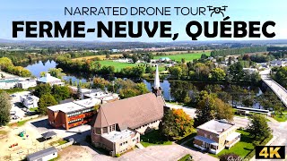 ⚜️ Discover Ferme-Neuve, Québec 🇨🇦 | Majestic 4K Drone Footage | A Scenic Paradise!