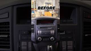 Mitsubishi Pajero 2014 Wireless Apple Carplay \u0026 Android Auto Car Stereo Head Unit Upgrade #pajero