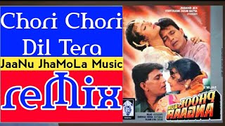 Chori Chori Dil Tera (DJ) - Kumar Sanu Songs - JaaNu JhaMoLa Music - Romantic Songs - 90's Love Song