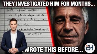Epstein’s Chilling Final Note Just Leaked. The Timing Is Too Perfect:Here’s What They’re Hiding