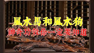 風水馬和狗的神奇功效，你一定要知道！【佛語】