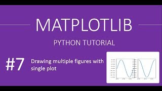 How to draw multiple figures in single plot : MatplotLib Tutorials # 7